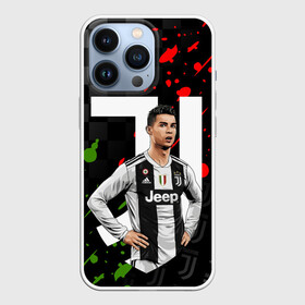 Чехол для iPhone 13 Pro с принтом КРИШТИАНУ РОНАЛДУ   ГРАНЖ ,  |  | cristiano ronaldo | football | juventus | sport | криштиану роналду | минимализм. | сборная португалии | спорт | футбол | ювентус