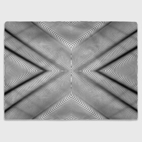 Плед 3D с принтом Линии иллюзия , 100% полиэстер | закругленные углы, все края обработаны. Ткань не мнется и не растягивается | psychedelic | абстрактные | абстракция | иллюзия | линии | обман | психоделика | психоделический