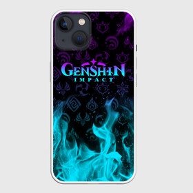 Чехол для iPhone 13 с принтом GENSHIN IMPACT НЕОНОВЫЙ ОГОНЬ ,  |  | amber | anime | genshin impact | girl | jean | lisa | paimon | xiao | zelda | анемо | аниме | геншен импакт | геншин импакт | геншин эмпакт | геншинимпакт | девушка | игры | кли | лиза | паймон | пеймон | персонажи | сяо | тян