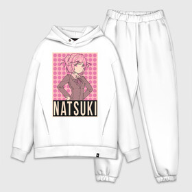 Мужской костюм хлопок OVERSIZE с принтом Natsuki ,  |  | anime | game | games | monika | natsuki | sayori | yuri | аниме | визуальный роман | доки доки | игра | игры | литературный клуб | моника | нацуки | саёри | юри