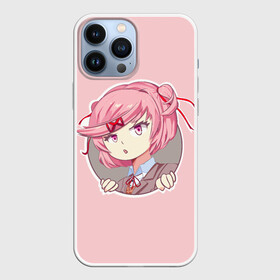 Чехол для iPhone 13 Pro Max с принтом Нацуки ,  |  | anime | game | games | monika | natsuki | sayori | yuri | аниме | визуальный роман | доки доки | игра | игры | литературный клуб | моника | нацуки | саёри | юри