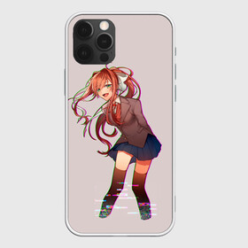 Чехол для iPhone 12 Pro Max с принтом Cyber Monika , Силикон |  | Тематика изображения на принте: anime | game | games | monika | natsuki | sayori | yuri | аниме | визуальный роман | доки доки | игра | игры | литературный клуб | моника | нацуки | саёри | юри