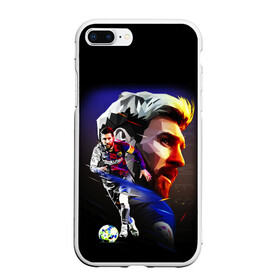 Чехол для iPhone 7Plus/8 Plus матовый с принтом ЛИОНЕЛЬ МЕССИ / LIONEL MESSI , Силикон | Область печати: задняя сторона чехла, без боковых панелей | argentina | barcelona | football | lionel andrs messi | sport | uefa | аргентина | барселона | лионель месси | спорт | уефа. | футбол