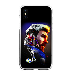 Чехол для iPhone XS Max матовый с принтом ЛИОНЕЛЬ МЕССИ / LIONEL MESSI , Силикон | Область печати: задняя сторона чехла, без боковых панелей | argentina | barcelona | football | lionel andrs messi | sport | uefa | аргентина | барселона | лионель месси | спорт | уефа. | футбол