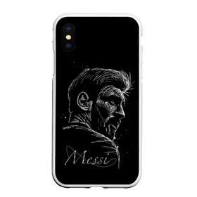 Чехол для iPhone XS Max матовый с принтом ЛИОНЕЛЬ МЕССИ / LIONEL MESSI , Силикон | Область печати: задняя сторона чехла, без боковых панелей | argentina | barcelona | football | lionel andrs messi | sport | uefa | аргентина | барселона | лионель месси | спорт | уефа. | футбол