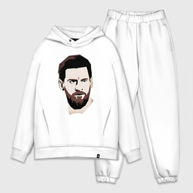 Мужской костюм хлопок OVERSIZE с принтом Лионель Месси ,  |  | argentina | barca | barcelona | football | lionel | messi | spain | sport | аргентина | барса | барселона | гол | золотой мяч | игрок | испания | камп ноу | лионель | месси | мяч | спорт | тренер | футбол | чемпион |