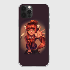 Чехол для iPhone 12 Pro Max с принтом Моника. (Monika) , Силикон |  | Тематика изображения на принте: anime | doki doki literature club | monika | natsuki | sayori | yuri | аниме | доки доки | доки доки литературный клуб | моника | нацуки | саёри | юри