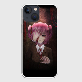 Чехол для iPhone 13 mini с принтом Нацуки (Natsuki) ,  |  | anime | doki doki literature club | monika | natsuki | sayori | yuri | аниме | доки доки | доки доки литературный клуб | моника | нацуки | саёри | юри