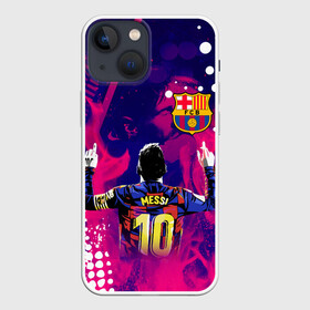 Чехол для iPhone 13 mini с принтом ЛИОНЕЛЬ МЕССИ   FIRE   ОГОНЬ ,  |  | argentina | barcelona | football | lionel andrs messi | sport | uefa | аргентина | барселона | лионель месси | спорт | уефа. | футбол