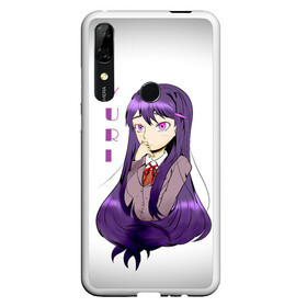 Чехол для Honor P Smart Z с принтом Doki Doki YURI , Силикон | Область печати: задняя сторона чехла, без боковых панелей | anime | doki doki literature club | monika | natsuki | sayori | yuri | аниме | доки доки | доки доки литературный клуб | моника | нацуки | саёри | юри