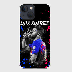 Чехол для iPhone 13 mini с принтом ЛУИС СУАРЕС   БАРСЕЛОНА ,  |  | barcelona | football | luis suarez | sport | uefa | барселона | луис суарес | спорт | уефа. | футбол