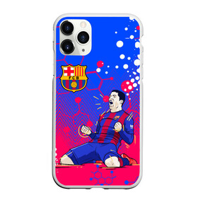 Чехол для iPhone 11 Pro Max матовый с принтом ЛУИС СУАРЕС БАРСЕЛОНА , Силикон |  | barcelona | football | luis suarez | sport | uefa | барселона | луис суарес | спорт | уефа. | футбол