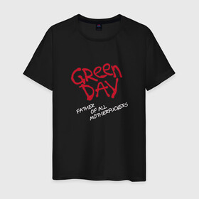 Мужская футболка хлопок с принтом Green Day Unicorn , 100% хлопок | прямой крой, круглый вырез горловины, длина до линии бедер, слегка спущенное плечо. | Тематика изображения на принте: billie joe armstrong | green day | punk | rock | unicorn | билли джо | грин дей | панк | рок