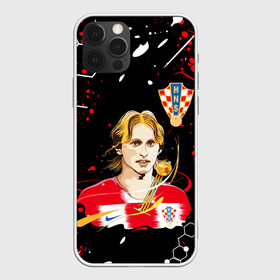 Чехол для iPhone 12 Pro Max с принтом ЛУКА МОДРИЧ LUKA MODRIC , Силикон |  | football | luka modric | real madrid. | sport | лука модрич | реал мадрид | сборная хорватии | спорт | футбол