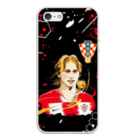 Чехол для iPhone 5/5S матовый с принтом ЛУКА МОДРИЧ LUKA MODRIC , Силикон | Область печати: задняя сторона чехла, без боковых панелей | Тематика изображения на принте: football | luka modric | real madrid. | sport | лука модрич | реал мадрид | сборная хорватии | спорт | футбол