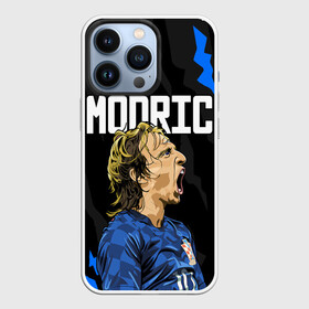 Чехол для iPhone 13 Pro с принтом ЛУКА МОДРИЧ   СБОРНАЯ ХОРВАТИИ ,  |  | football | luka modric | real madrid. | sport | лука модрич | реал мадрид | сборная хорватии | спорт | футбол