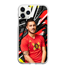 Чехол для iPhone 11 Pro Max матовый с принтом Эден Азар , Силикон |  | eden hazard | бельгия | игра | полузащитник | реал | футбол | эден азар