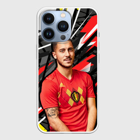 Чехол для iPhone 13 Pro с принтом Эден Азар ,  |  | eden hazard | бельгия | игра | полузащитник | реал | футбол | эден азар