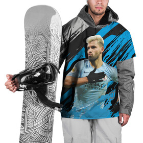 Накидка на куртку 3D с принтом Серхио Агуэро , 100% полиэстер |  | аргентина | кун | манчестер сити | нападающий | футбол