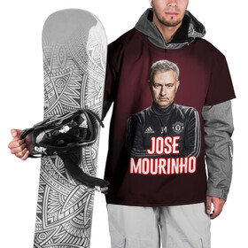 Накидка на куртку 3D с принтом Жозе Моуринью , 100% полиэстер |  | jose mourinho | жозе моуринью | известные личности | мужчинам | португалия | спорт | спортсмены | тренер | футбол | футболист | хобби
