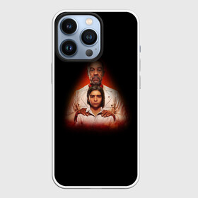 Чехол для iPhone 13 Pro с принтом FaR CrY 6 Отец и сын ,  |  | far cry | far cry 6 | game | игра | отец и сын | черный