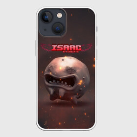 Чехол для iPhone 13 mini с принтом The Binding of Isaac | Жертвоприношение Исаака (Z) ,  |  | binding isaac | binding of isaac | the binding of isaac | голос бога | жертвоприношение исаака | исаак | компьютерная игра | маленький исаак