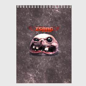 Скетчбук с принтом The Binding of Isaac | ГОЛОВА (Z) , 100% бумага
 | 48 листов, плотность листов — 100 г/м2, плотность картонной обложки — 250 г/м2. Листы скреплены сверху удобной пружинной спиралью | Тематика изображения на принте: binding isaac | binding of isaac | the binding of isaac | голос бога | жертвоприношение исаака | исаак | компьютерная игра | маленький исаак