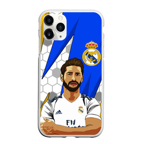 Чехол для iPhone 11 Pro матовый с принтом СЕРХИО РАМОС / РЕАЛ МАДРИД , Силикон |  | football | real madrid | sergio ramos | sport | uefa | реал мадрид | сборная испании. | серхио рамос | спорт | уефа | футбол