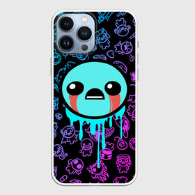 Чехол для iPhone 13 Pro Max с принтом Blue Isaac ,  |  | binding | game | games | hell | isaac | the binding of isaac | ад | жертвоприношение исаака | игра | игры | исаак