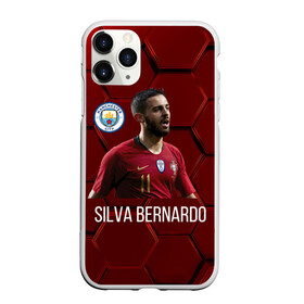 Чехол для iPhone 11 Pro Max матовый с принтом Silva Bernardo Манчестер Сити , Силикон |  | manchester city | бернарду силва | манчестер сити | сборная португалии | футбол | футболист