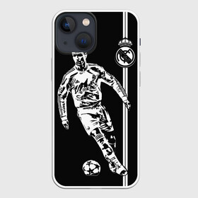 Чехол для iPhone 13 mini с принтом Криштиану Роналду ,  |  | cristiano ronaldo | fc real madrid | криштиану роналду | фк реал мадрид | футбол | футболист