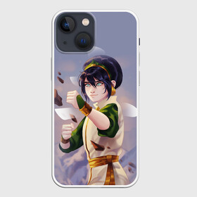 Чехол для iPhone 13 mini с принтом Тоф Бейфонг ,  |  | aang | appa | avatar | avatar the last airbender | azula | iroh | katara | momo | sokka | toph | zuko | аанг | аватар | аватар легенда об аанге | азула | дядя айро | зуко | катара | сокка | тоф