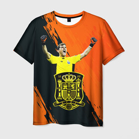 Мужская футболка 3D с принтом Икер Касильяс/Iker Casillas , 100% полиэфир | прямой крой, круглый вырез горловины, длина до линии бедер | iker casillas | гол | известные личности | икер касильяс | испания | мужчинам | победа | сборная испании | спорт | спортсмены | футбол | футболист | хобби | эмоции