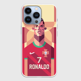 Чехол для iPhone 13 Pro с принтом Криштиану Роналду ,  |  | cristiano ronaldo | fc portugal | криштиану роналду | сборная | фк португалия | футбол