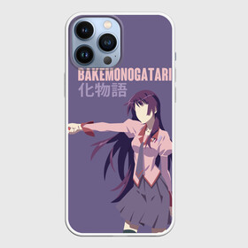 Чехол для iPhone 13 Pro Max с принтом Истории монстров ,  |  | bakemonogatari | hitagi | monogatari | senjougahara | истории монстров | сэндзёгахара | хитаги | цикл историй