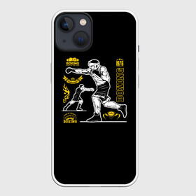 Чехол для iPhone 13 с принтом BOXING ,  |  | boxing | fight club | mma | ufc | боевые искусства | боец | бои | бойцовский клуб | бокс | боксёр | борьба | воин | единоборства | кикбоксинг | майк тайсон | мма | муай тай | мухаммед али | рукопашный бой | сила