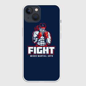 Чехол для iPhone 13 с принтом Боксёр ,  |  | boxing | fight club | mma | ufc | боевые искусства | боец | бои | бойцовский клуб | бокс | боксёр | борьба | воин | единоборства | кикбоксинг | майк тайсон | мма | муай тай | мухаммед али | рукопашный бой | сила