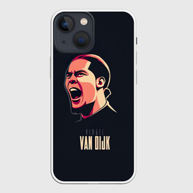 Чехол для iPhone 13 mini с принтом Футболист Вирджил ван Дейк ,  |  | вирджил ван дейк | игра с мячом | ливерпуль | футбол | футболист | футбольчик