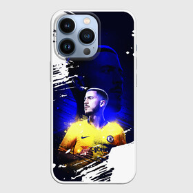 Чехол для iPhone 13 Pro с принтом ЭДЕН АЗАР   EDEN HAZARD ,  |  | Тематика изображения на принте: chelsea | eden michael hazard | football | real madrid | sport | uefa | реал мадрид | сборная бельгии. | спорт | уефа | футбол | хазард | челси | эден азар