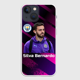 Чехол для iPhone 13 mini с принтом Silva Bernardo Манчестер Сити ,  |  | manchester city | бернарду силва | манчестер сити | сборная португалии | футбол | футболист