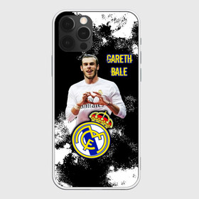 Чехол для iPhone 12 Pro с принтом Гарет Бэйл/Gareth Bale , силикон | область печати: задняя сторона чехла, без боковых панелей | Тематика изображения на принте: fly emirates | football | gareth bale | real madrid | sport | tottenham | бэйл гарет | известные личности | испания | мужчинам | реал мадрид | спорт | спортсмены | тоттенхэм хотспур | уэльс | футболист | хобби