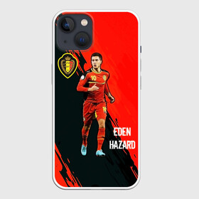 Чехол для iPhone 13 с принтом Эден Азар Eden Hazard ,  |  | eden hazard | football | real madrid | sport | азар эден | бельгия | известные личности | мужчинам | реал мадрид | сборная бельгии | спорт | спортсмены | футболист | хобби