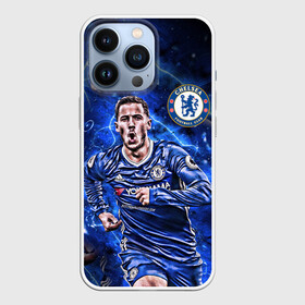 Чехол для iPhone 13 Pro с принтом ЭДЕН АЗАР   EDEN HAZARD ,  |  | Тематика изображения на принте: chelsea | eden michael hazard | football | real madrid | sport | uefa | реал мадрид | сборная бельгии. | спорт | уефа | футбол | хазард | челси | эден азар