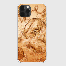 Чехол для iPhone 12 Pro с принтом Кракен , силикон | область печати: задняя сторона чехла, без боковых панелей | кракен | морское чудовище