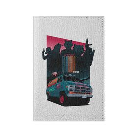 Обложка для паспорта матовая кожа с принтом Hotline Florida 1991 3D , натуральная матовая кожа | размер 19,3 х 13,7 см; прозрачные пластиковые крепления | florida | hotline | hotline miami | грузовик | гусь | звери | зебра | медведь | надписи | розовый | тигр