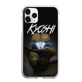 Чехол для iPhone 11 Pro Max матовый с принтом Kyoshi , Силикон |  | aang | appa | avatar | avatar the last airbender | azula | iroh | katara | momo | sokka | toph | zuko | аанг | аватар | аватар легенда об аанге | азула | дядя айро | зуко | катара | сокка | тоф