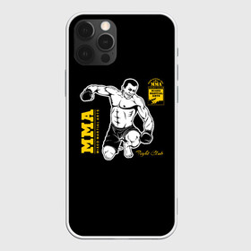 Чехол для iPhone 12 Pro Max с принтом ММА , Силикон |  | bellator | boxing | fight club | mixed martial arts | ufc | айкидо | беллатор | боевые искусства | боец | бойцовский клуб | бокс | борьба | джиу джитсу | дзюдо | единоборства | карате | кикбоксинг | мма | муай тай | прайд