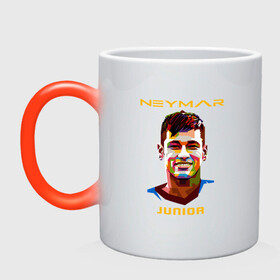 Кружка хамелеон с принтом Neymar Junior , керамика | меняет цвет при нагревании, емкость 330 мл | brasil | brazil | football | france | neymar | psg | sport | бразилия | гол | кубок | мяч | неймар | псж | спорт | франция | футбол | футболист | чемпион