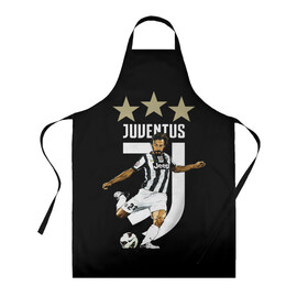 Фартук 3D с принтом Андреа Пирло , 100% полиэстер | общий размер — 65 х 85 см, ширина нагрудника — 26 см, горловина — 53 см, длина завязок — 54 см, общий обхват в поясе — 173 см. Принт на завязках и на горловине наносится с двух сторон, на основной части фартука — только с внешней стороны | andrea pirlo | fc juventus | андреа пирло | итальянский | тренер | фк ювентус | футболист