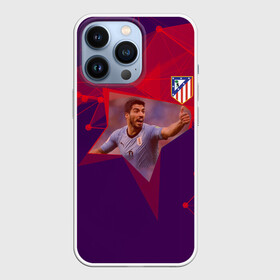 Чехол для iPhone 13 Pro с принтом Луис Суарес ,  |  | атлетико | луис суарес | мадрид | популярные | футбол | футболист